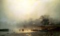 КАМЕНЕВ, Лев. Туман. Красный пруд в Москве осенью. 1871 г. 