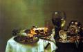 ХЕДА, Виллем Клас. Завтрак с ежевичным пирогом. 1631 г. 