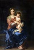 МУРИЛЬО, Бартоломе. Мадонна с младенцем. 1650 г. 