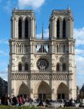 Жан де Шелль с соавт. Собор Парижской Богоматери. Западный фасад. Париж. 1163-1345 гг. 