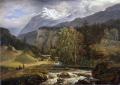 ДАЛЬ, Юхан. Альпийский пейзаж. 1821 г. 