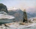ДАЛЬ, Юхан. Зима в Согне-фьорде. 1827 г. 