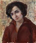 ЛИФИЖ, Хюсейн. Портрет Сирел Лифиж. 1922 г. 