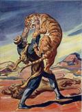 ТОИДЗЕ, Ираклий. Илл. к Ш. Руставели "Витязь в тигровой шкуре". 1937 г. 