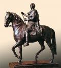 БУШАРДОН, Эдм. Конная статуя Людовика XV. Модель. Бронза. 1748-1758 гг. 