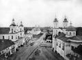ЮРКОВСКИЙ, Сигизмунд. Ратушевая площадь в Витебске. 1873 г. 