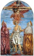 КАСТАНЬО, Андреа. Троица. Церковь Сантиссима-Аннунциата во Флоренции. 1454-1455 гг. 