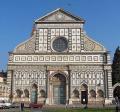 АЛЬБЕРТИ, Леон. Церковь Санта-Мария Новелла во Флоренции. 1456-1470 гг.  Италия. 