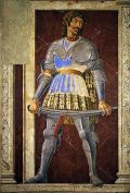 КАСТАНЬО, Андреа. Портрет кондотьера Пиппо Спано. 1450 г. 
