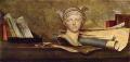 ШАРДЕН, Жан Батист Симеон. Атрибуты искусства. 1765 г. 