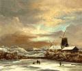 РЁЙСДАЛ, Якоб ван. Зимний пейзаж. Ок. 1660 г. 