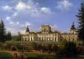 КАСПРШИЦКИЙ, Винсент. Вид на дворец в Вилянове со стороны парка. 1834 г. 