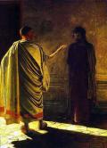 ГЕ, Николай. Что есть истина? Христос и Пилат. 1890 г. 