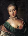 РОТАРИ, Пьетро. Княгиня Анна Голицына. 1759 г. 