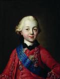АНТРОПОВ, Алексей. Великий князь Павел Петрович, впоследствии император Павел I, в детстве. 1765 г. 