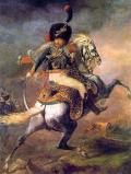 ЖЕРИКО, Теодор. Офицер конных егерей императорской гвардии, идущий в атаку. 1812 г. 