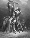 ДОРЕ, Гюстав. Снятие с креста. Иллюстрация к Библии. 1860-е гг. 