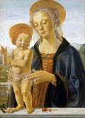 ВЕРРОККЬО, Андреа. Мадонна с младенцем. 1470 г. 