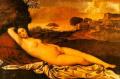 ДЖОРДЖОНЕ. Спящая Венера. 1508-1510 гг. 