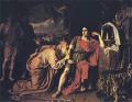 ИВАНОВ, Александр. Приам выспрашивает у Ахиллеса тело Гектора. 1824 г. 