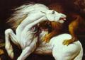 СТАББС, Джордж. Лошадь, атакованная львом. 1765 г. 