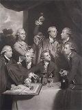 William Say, Joshua Reynolds, Sir William Hamilton and Society Dilettante. 1780 г. 