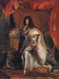 Hyacinthe Rigaud. Портрет короля Людовика XIV. 1701 г. 