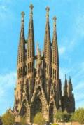 ГАУДИ, Антонио. Церковь Саграда Фамилия в Барселоне.  Испания. 1926 г. 