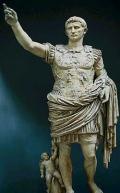 Статуя императора Августа из Прима-Порта. Ок. 20 г. до н. э. Мрамор. 
