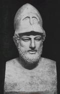 КРЕСИЛАЙ. Перикл. 440-430 гг. до н. э., мрамор. 