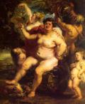 РУБЕНС, Петер Пауль. Вакх. 1640 г. 