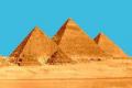 Комплекс пирамид в Гизе.  Египет. 