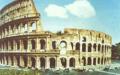 Колизей - амфитеатр Флавиев в Риме.  Италия. 80 г. 
