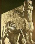 Шеду. 720 г. до н. э., известняк.  Ассирия. 