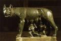 Волчица с Капитолия. Древний Рим. 400 г. до н. э., бронза. 