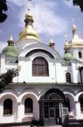 Софийский собор в Киеве. Заложен в 1037 г.  Украина. 