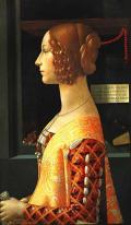 ГИРЛАНДАЙО, Доменико. Портрет Джованны Торнабуони. 1488 г. 